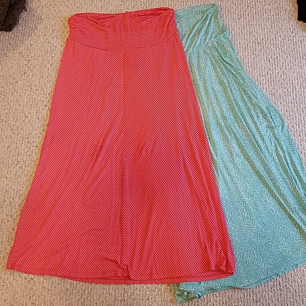 Motherhood Maternity maxi skirts 2pc